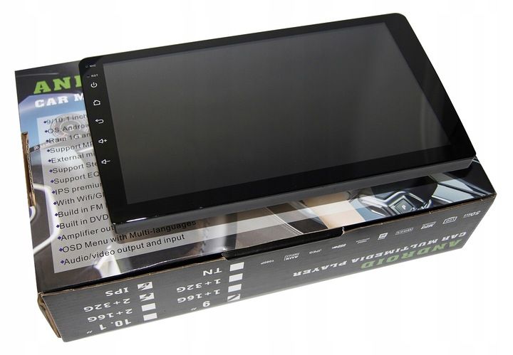 Radio dotykowe 9cali samochodowe 2/32gb USB GPS WiFi Bluetooth Android Auto zdjęcie 6