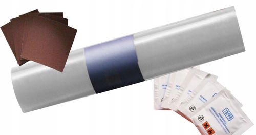 zestaw naprawczy do łatania plandek 220x32cm srebrny na Arena.pl