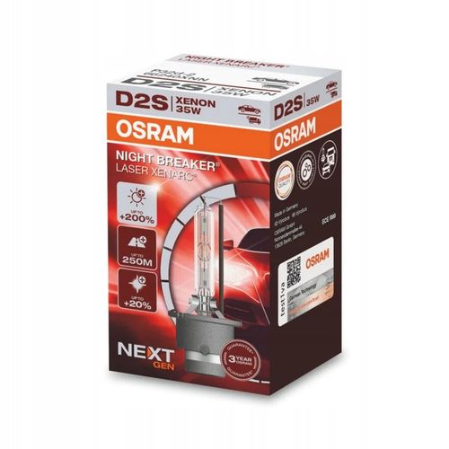 D2S OSRAM NIGHT BREAKER LASER XENARC +220% 2SZT na Arena.pl