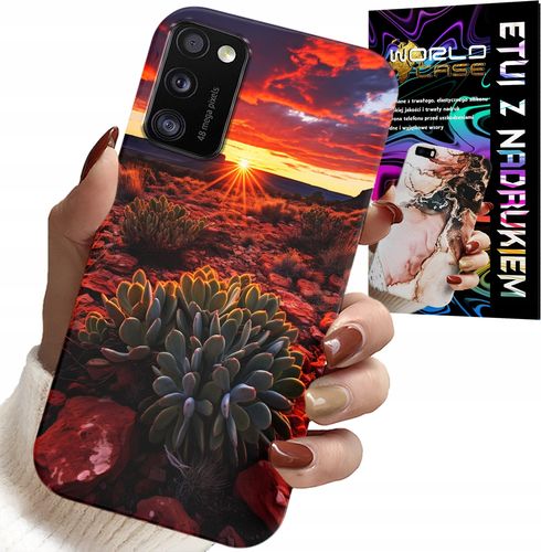 ETUI DO SAMSUNG GALAXY A41 - MEKSYKAŃSKA PUSTYNIA WIDOKI CASE + SZKŁO na Arena.pl