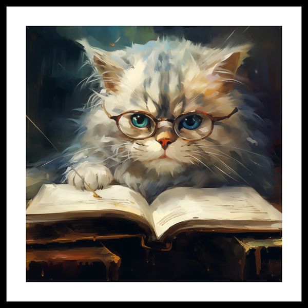 Plakat 60x60cm Ucz Się Ucz zdjęcie 3