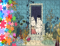Puzzle tradycyjne Muminki