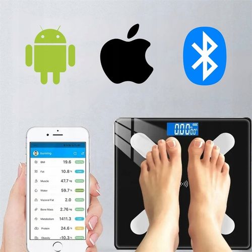 WAGA ŁAZIENKOWA ANALITYCZNA SLIM 180KG SMART+ 31w1 ANDROID iOS + CENTYMETR na Arena.pl