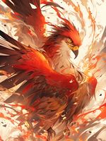 Plakat 15x20cm Feniks: Odrodzenie