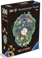 PUZZLE DREWNIANE 300 ZEGAR