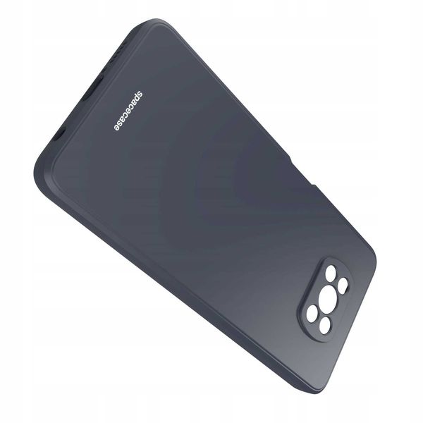 Spacecase Silicone Case Poco X3 Pro/Nfc Black zdjęcie 8