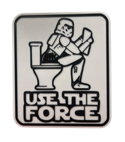 Szyld na drzwi toalety Star Wars WC tabliczka