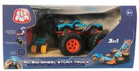 Elefun RC Big Wheel Stunt Truck 3w1 Zdalnie Sterowany Samochód Kaskaderski