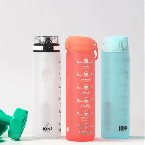 ION8 Fioletowa butelka na wodę z miarką 1000 ml na Arena.pl