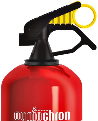 Gaśnica 1KG Ogniochron Apteczka Kamizelka Trójkąt Rękawiczki Z Latarką LED na Arena.pl