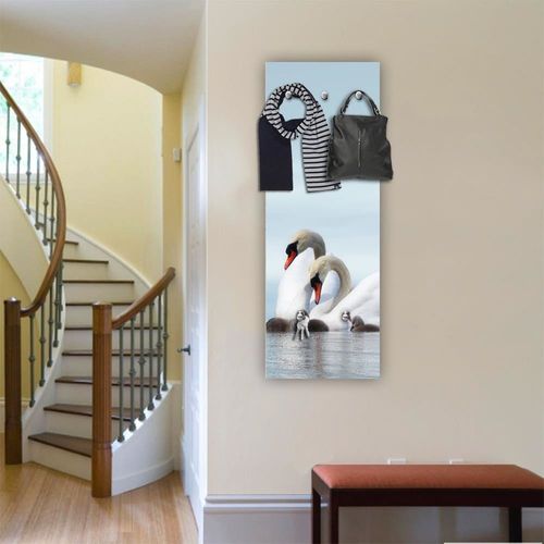 Wieszak, Łabędzie 40x118 na Arena.pl