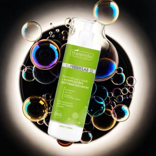 BIELENDA Tonik Do Twarzy Supremelab Normalizujący Sebum Sebio Derm 500ml na Arena.pl