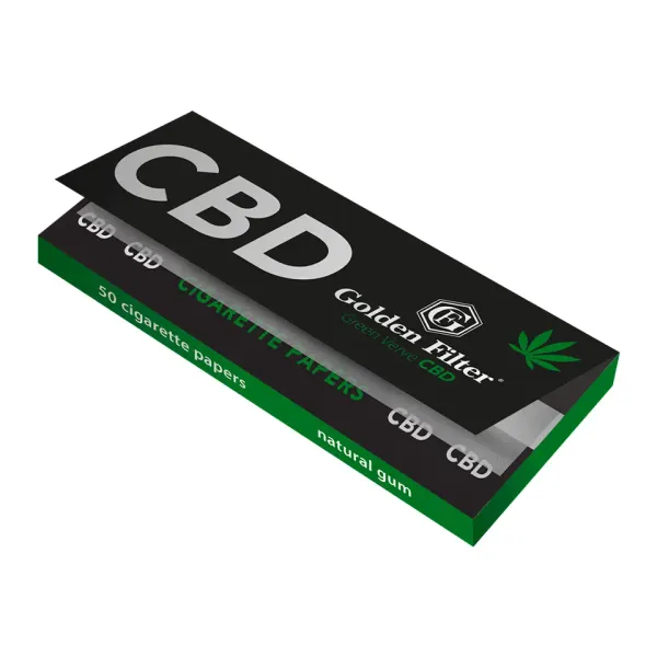 bibułka golden filter cbd short black zdjęcie 1