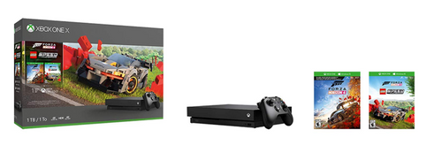 MICROSOFT XBOX ONE X 1TB + FORZA 4 + LEGO SPEED na Arena.pl