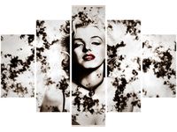 105CM 150CM OBRAZ 5 ELEM MARYLIN MONROE DRUK