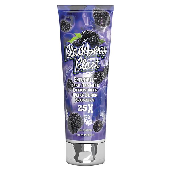 Lotion z czarnymi bronzerami do opalania Blackberry Fiesta Sun zdjęcie 1
