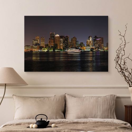 Obraz Canvas Do Salonu Panorama Bostonu Miasto Architektura 70cm x 50cm na Arena.pl