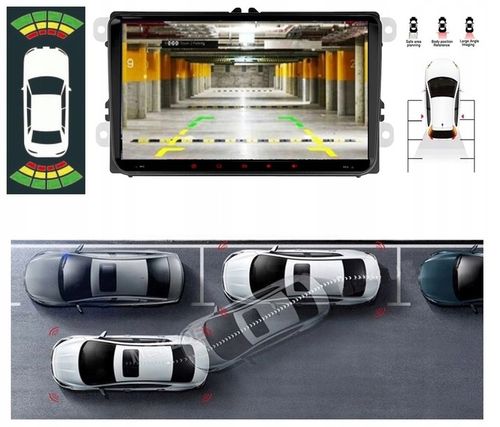 RADIO NAWIGACJA GPS ANDROID VW PASSAT B6 B7 2005-2014 WIFI CARPLAY 4/64GB na Arena.pl