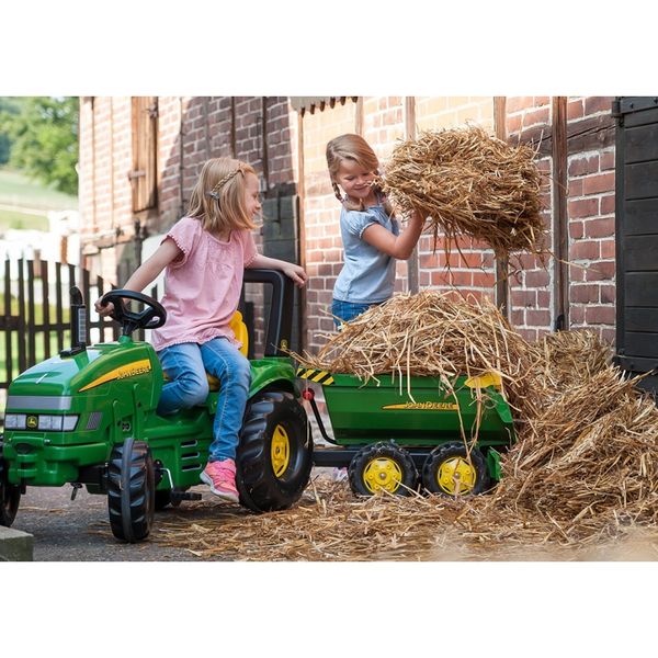 Rolly Toys rollyHalfpipe John Deere Przyczepa wywrotka zdjęcie 6