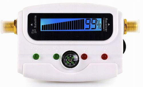 MIERNIK DO SATELITY Sygnału Satelitarnego SAT LCD +KABEL na Arena.pl