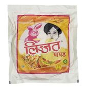 Papad Punjabi Plain Udad Papad Lijjat 200g