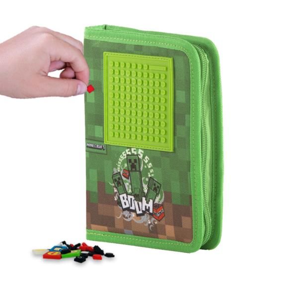 Piórnik Szkolny na Suwak, PIXIE CREW, MINECRAFT zdjęcie 1