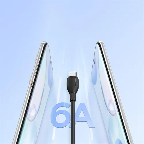 kabel baseus pudding series 100w usb-a - usb-c 2m - czarny na Arena.pl