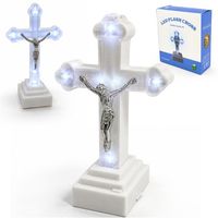 krzyż lampka led na baterie 14cm  a7446
