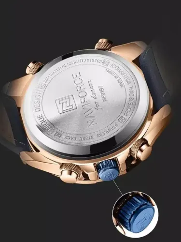 ZEGAREK MĘSKI NAVIFORCE NF9197L RG/BE/BE + BOX na Arena.pl