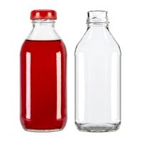 Butelka KUBUŚ 330 ml z zakrętką na soczek soki