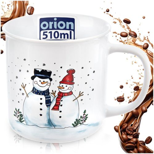 Kubek ceramiczny bałwan 470 ml na Arena.pl