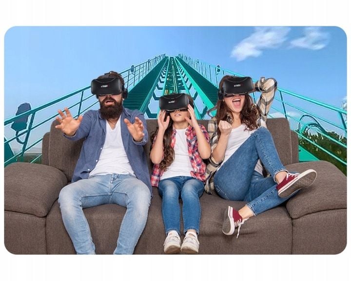 GOGLE GOOGLE VR 3D+WBUDOWANE SŁUCHAWKI NAUSZNE zdjęcie 2