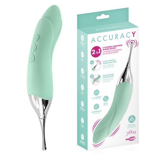 wibrator dwustronny accuracy 2in1 green na Arena.pl