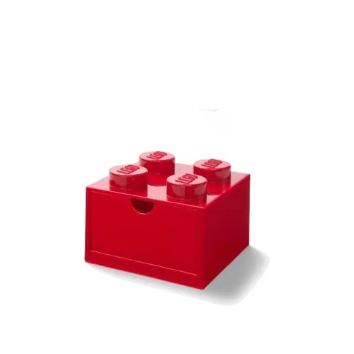 Pojemnik LEGO Desk Drawer 4 na biurko czerwony na Arena.pl