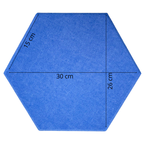 Panele Ścienne Filcowe 3D Heksagon Zagłówek Samoprzylepne Akustyczne Soft na Arena.pl