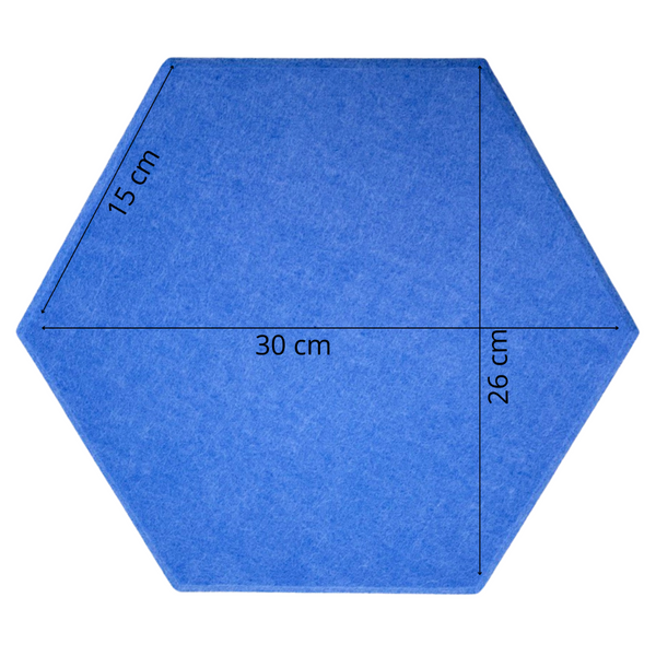 Panele Ścienne Filcowe 3D Heksagon Zagłówek Samoprzylepne Akustyczne Soft zdjęcie 4