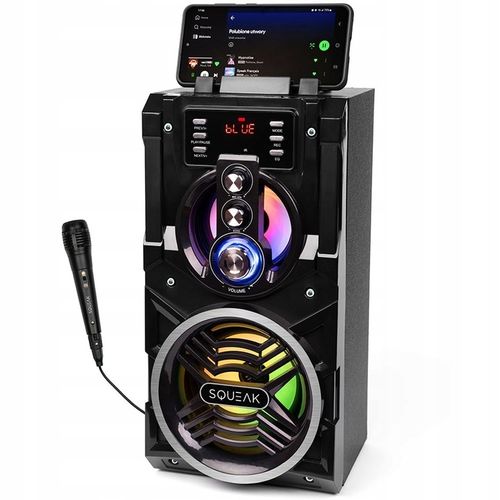 MOBILNY GŁOŚNIK BOOMBOX BLUETOOTH FM 3szt-MIKROFON na Arena.pl
