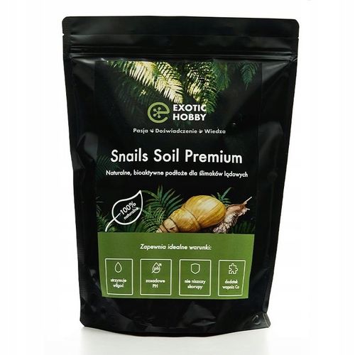 Podłoże dla ślimaków 3L EXOTIC HOBBY na Arena.pl