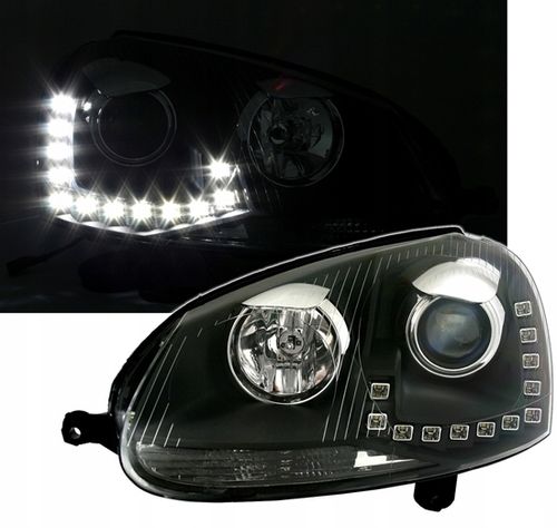LAMPY REFLEKTORY VW GOLF V 5 03-09 Do DZIENNEJ DRL na Arena.pl