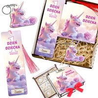 Prezent Dzień Dziecka Zestaw Prezentowy Gra Zakładka Breloczek Dla Dzieci