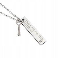 16 0036 Naszyjnik Wisior Thank you for being beside me Hit