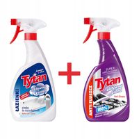 PIANKA DO MYCIA ŁAZIENKI +TYTAN ODTŁUSZCZACZ SPRAY