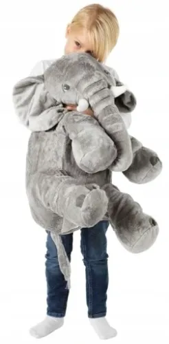 SŁOŃ PLUSZOWY PRZYTULANKA DUŻY PLUSZAK SŁONIK MIŚ na Arena.pl