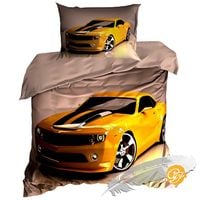 Pościel 3D satyna bawełniana 140x200cm CAMARO