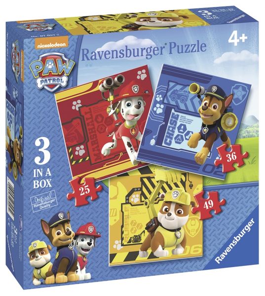 PUZZLE 3W1 PSI PATROL zdjęcie 1