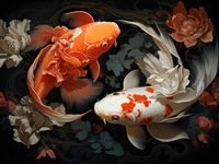 Plakat 40x30cm Harmonijny Taniec