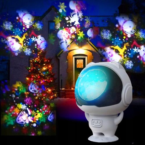 ŚWIĄTECZNY PROJEKTOR LED LASEROWY RZUTNIK REFLEKTOR NA DOM 16 MOTYWÓW na Arena.pl