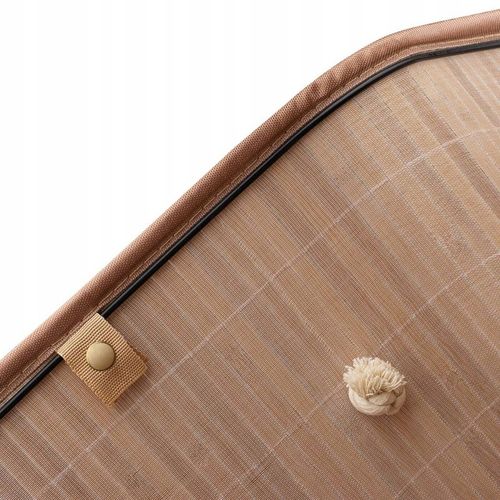 KOSZ na PRANIE Pojemnik na ZABAWKI BAMBUSOWY z POKRYWĄ Tadar 42x32x50 cm na Arena.pl