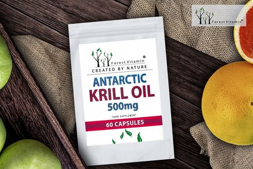 OLEJ Z KRYLA ANTARKTYCZNEGO KRILL MOCNY KRYL OMEGA 3 ASTAKSANTYNA na Arena.pl