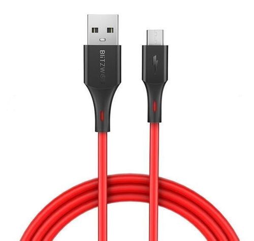 Kabel Micro USB BlitzWolf BW-MC13 1m czerwony na Arena.pl